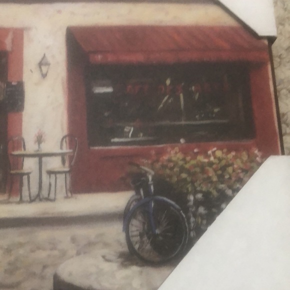 2 8x10 French bistro restaurant scenes wall decor art Brand New - Picture 13 of 16